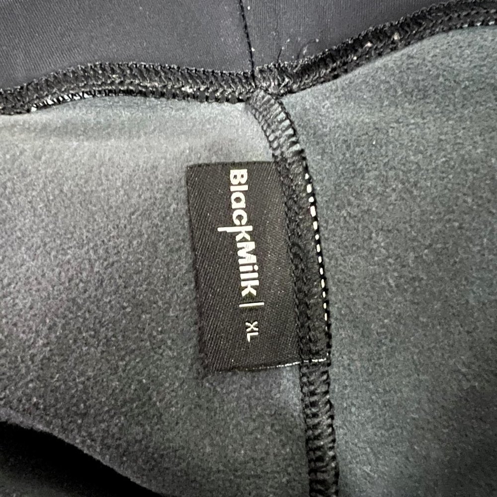 Blackmilk Black with Gray Fleece Toasties